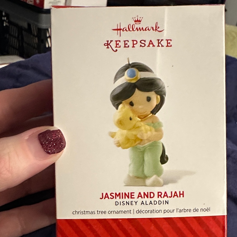 Hallmark Keepsake Jasmine and Rajah Ornament - precious moments